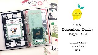 2019 December Daily: Days 7-9