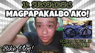 BIKE VLOG: MAGPAPAKALBO AKO | 1K SUBSCRIBERS