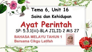 BM TAHUN 1- SP: 5.3.1(iii) Ayat Perintah.