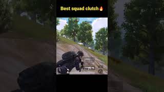 Best squad clutch in bgmi #shorts #pubg