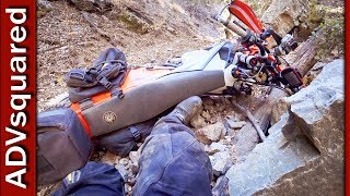 Injured While Riding Alone - The Inevitable Becomes Real  ✧KTM Dirt Bike Ride✧