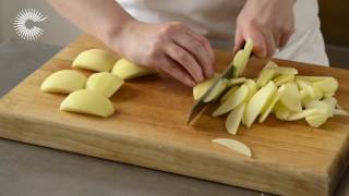 How to make apple puree sous vide