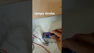 test lampu strobo ambulan