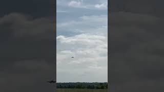 Two L-159 landing at Teesside Airport