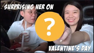 Surprising my girlfriend on Valentine's Day | CQPH