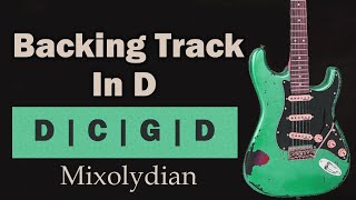 Backing Track in D ( Mixolydian )