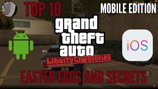 GTA Liberty City Stories TOP 10 Easter Eggs and Secrets - Android & IOS Version