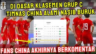 China Alami Nasib Buruk!! Belum dapat Poin, Dan Jadi Juru Kunci Grub C,  Ini Komentar Kecewa Fansnya