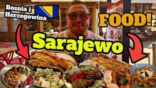 SARAJEWO - RESTAURACJE/JEDZENIE/CENY/ZWIEDZAMY STOLICE! / BOSNIA I HERCEGOWINA W 2024! TESTUJEMY!