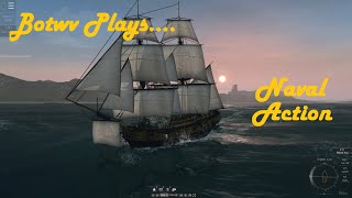 Naval Action - Sea Battle 1 v 2 (edited)