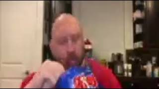 Man eats Ruffles