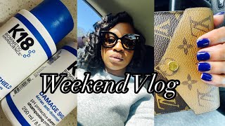 WEEKEND VLOG|HOLIDAY PREP + ROUTINE BEAUTY MAINTENANCE + NEW HAIR TREATMENT & KEEPING XMAS TRADITION