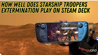 How Well Does Starship Troopers Extermination Play On Steam Deck