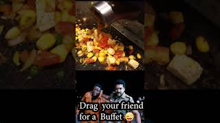 Non Veg & Veg Buffet 🤤- Coal Barbecues 😍|  Unlimited | Favorite Picks #foodvlog #viral #shorts