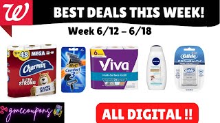 BEST WALGREENS COUPONING DEALS - Only Digital Coupons 🔥 (Week 6/12-6/18)