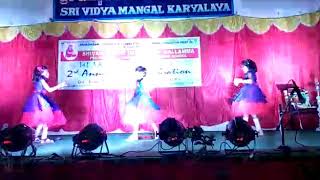 Gouthami  Dancing in hare School Annual day celebration 2018