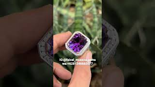 BATU PERMATA KECUBUNG CUSTOM CUT.. HARGA:             Rp 5JUTA.. #tranding #fyp #viral #kecubung