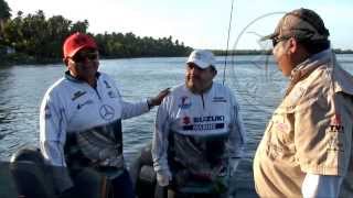 Vamonos de Pesca en Puerto Ceiba con Armando Garrido Fratelos Pizzas y Daniel Ascencio