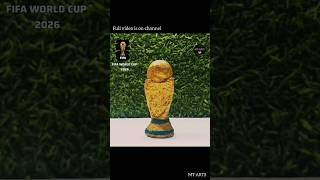 How to make fifa world cup trophy /how to make trophy /3d pen printed trophy #fifaworldcup MT-ARTS