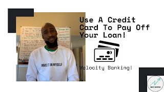 Use A Credit Card To Pay Off Your Loan!