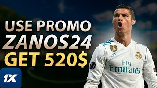 PROMO CODE 1XBET . BIG BONUS 520$ FOR REGISTRATION . ACTUAL FREE PROMO CODE 1XBET 2023 - ZANOS24