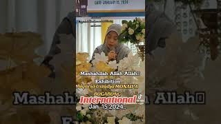 Beautiful video Exhibition Alqaria Ustadja MONAIPA MOGABONG INTERNATIONAL JAN. 15, 2024..