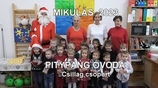 Mikulás a hernádi Pitypang óvodában /Csillag csoport/ 2023