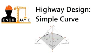 Highway Engineering | Simple Curve Sample Problem Part 2 of 2