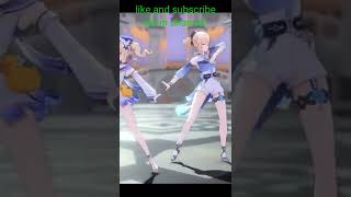 [ MMD Genshin Impact ] Barbara × Jean - [A]ddiction || #mmd #shorts #genshinimpact #barbara