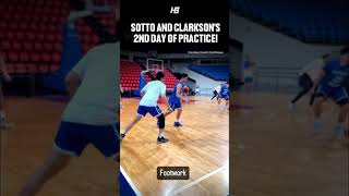 Kai Sotto and Jordan Clarkson's 2nd Day of Practice with Gilas Pilipinas!