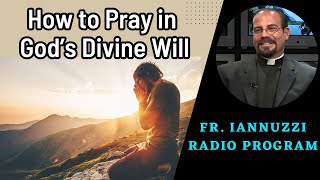 Fr. Iannuzzi Radio Program Ep 231: How to Pray in the Divine Will (7-13-24)