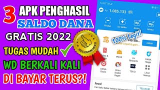 3 Game Penghasil Saldo Dana Terbukti Membayar Rekomended! Apk Penghasil Saldo Dana Tercepat 2022