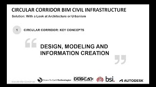 CIVIL 3D CIRCULAR CORRIDOR DESIGN MODELING INFORMATION