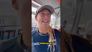 Tatiana Weston Webb breaks down  one of the biggest moments in women's surfing  🔟