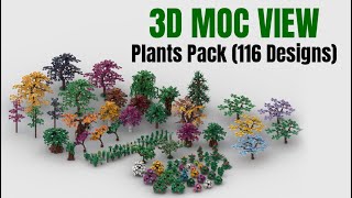 Plants Pack (116 Designs) - Lego MOC