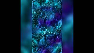 "Magical Forest" Digital Abstract Painting #shorts #speedpainting #forest #butterfly #trees #animals