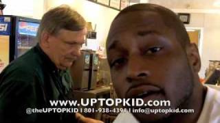 UpTopKid & Freekey Zekey Tells How He Broke His Ankle & Lunch At Golden Corral | www.UPTOPKID.com