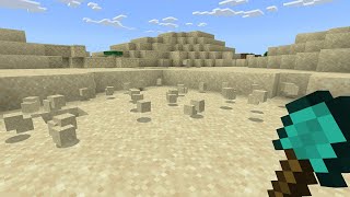 Minecraft But I Have To Mine Every Sand Block I See!