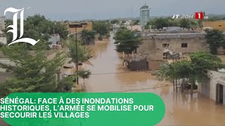 Sénégal: face à des inondations historiques, l’armée se mobilise pour secourir les villages