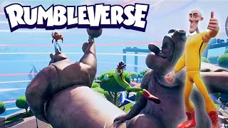 Javelin Tackle & Omega Uppercut For The WIN! (18K DAMAGE) - RUMBLEVERSE Solo Gameplay