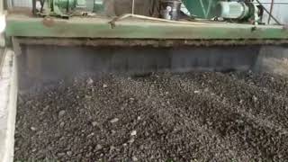 Composting Machine Works in the Small Chicken Farms