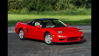 1991 Acura NSX with 711 original miles, selling on Bring-A-Trailer