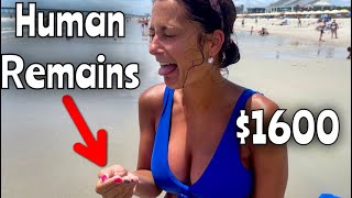 OMG what did we FIND on the BEACH! GOLD, SILVER, and A DEAD MANS…? PA Relic Hunters