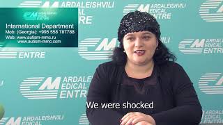 Marina - autism patient testimonial from Krasnodar