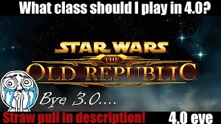 SWTOR: 4.0 Eve - What class should I do a play through on + Straw pole