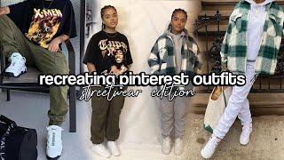 recreating pinterest outfits - fall/winter streetwear edition × outfit inspo.