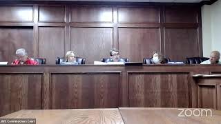 JWC Commissioners Court Meeting - December 27, 2021