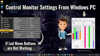 How To Control LED Monitor Colors From Your Windows PC or Laptop