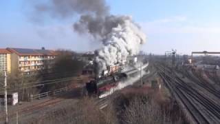 50 3501 am 11.2.17 mit Sonderzug in Schweinfurt Richtung Oberhof