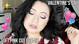 Urban Decay Naked 3 Soft Pink Cut Crease  | Valentine's Day